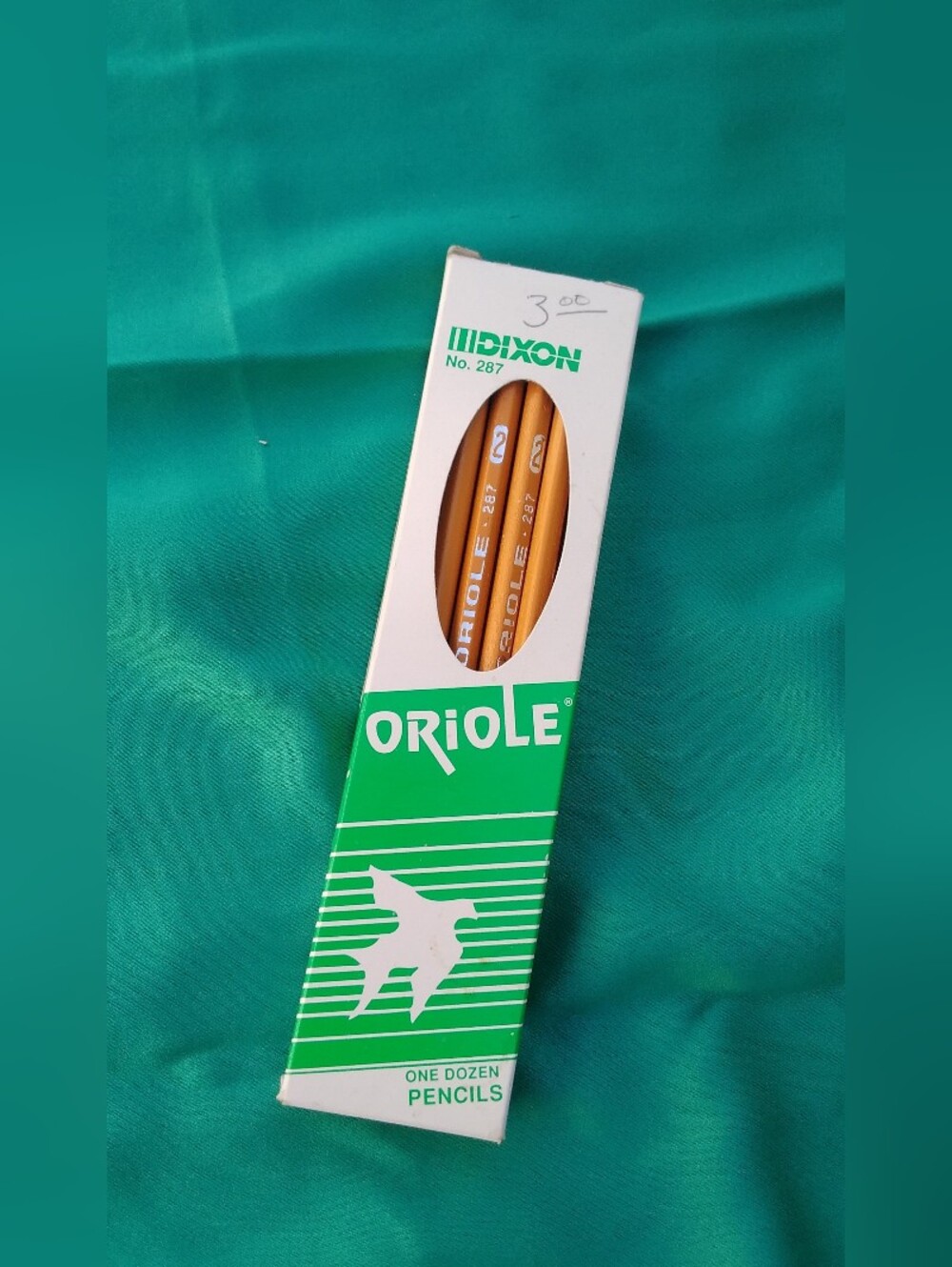 Oriole Vintage Wood Pencils #2 Unused New Old Stock Dixon Soft Dozen No 287